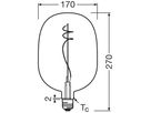 LED-Lampe LEDVANCE Vintage 1906 E27 4.5W 150lm 1800K Ø170×270mm Rauch