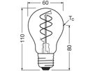 LED-Lampe Osram Vintage 1906 E27 8W 806lm 822 DIM Ø60×110mm Typ A Gold