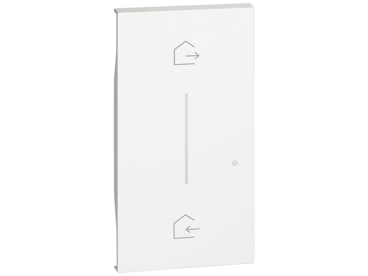 Abdeckung Living Now with Netatmo 2 Module für Master-Switch Kommen/Gehen weiss