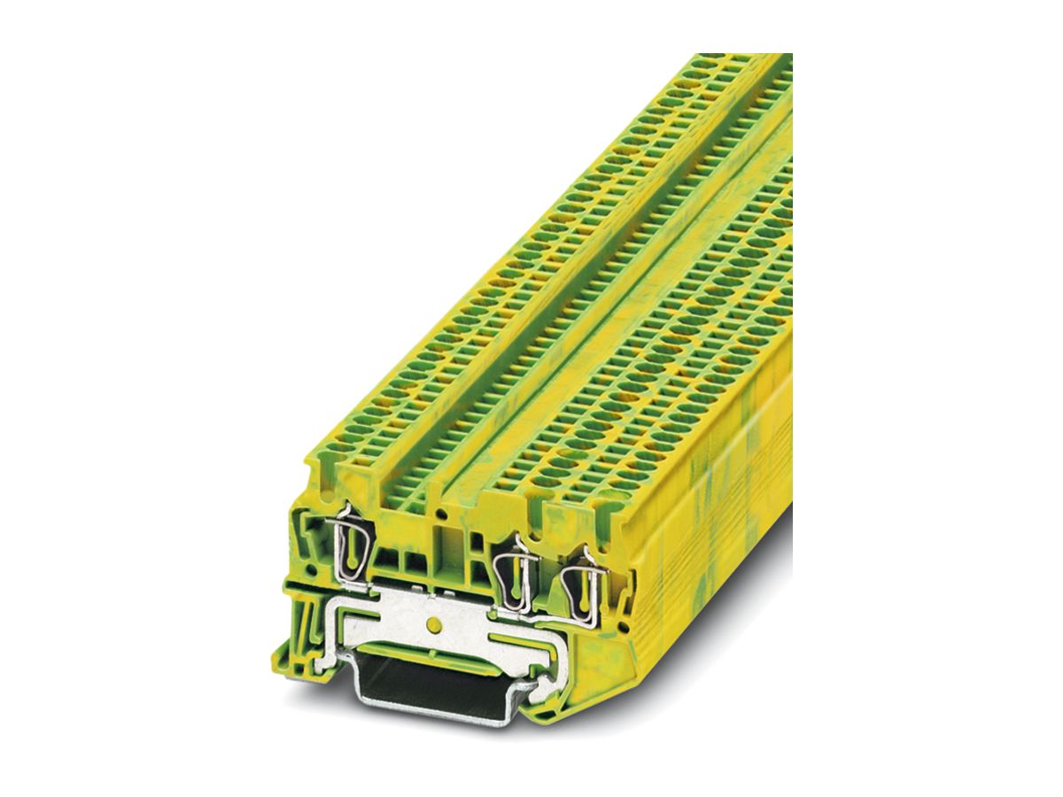 Durchgangsreihenklemme 0.08…1.5mm² grün-gelb ST 1.5-TWIN-PE