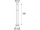 LED-Standleuchte SLV APONI 120, 8W 230V 3000K 440lm IP65 anthrazit