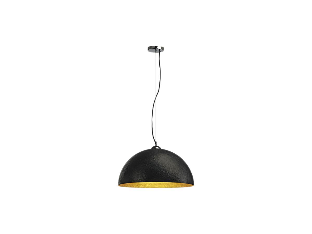 Pendelleuchte SLV FORCHINI E27 40W rund IP20 schwarz/gold