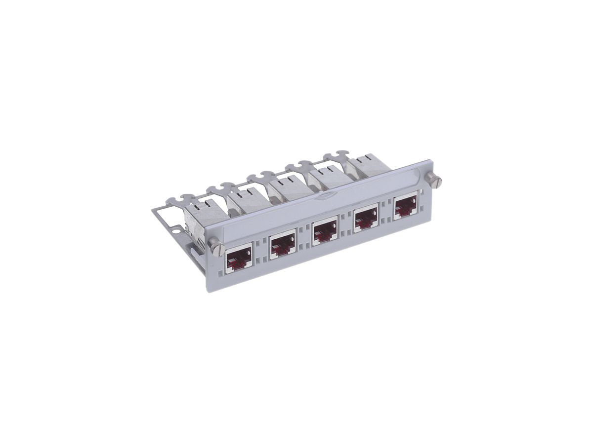 Universaleinheit Kat.6A 5RJ45/S