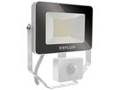 LED-Strahler ESYLUX AFL BASIC, 10W 3000K 1000lm 148×58×160mm IP65, weiss