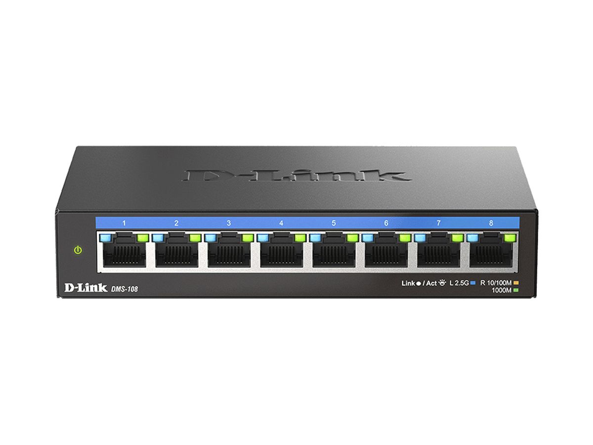 Switch D-LINK DMS-108/E 8-Port 2.5Gbps unmanaged