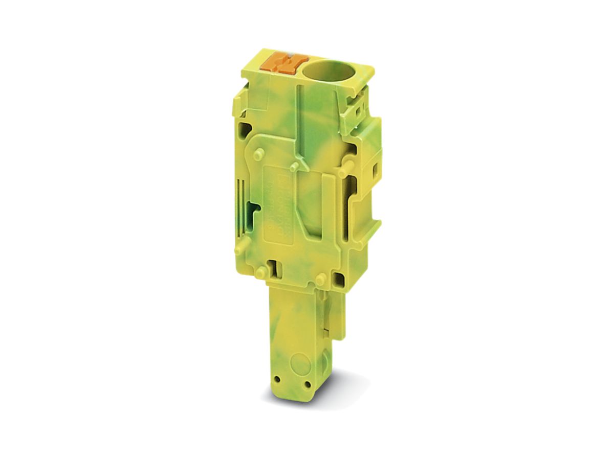 Selbstkonfektionierbarer Stecker Phoenix Contact 1L grün-gelb PP-H 6/1-M