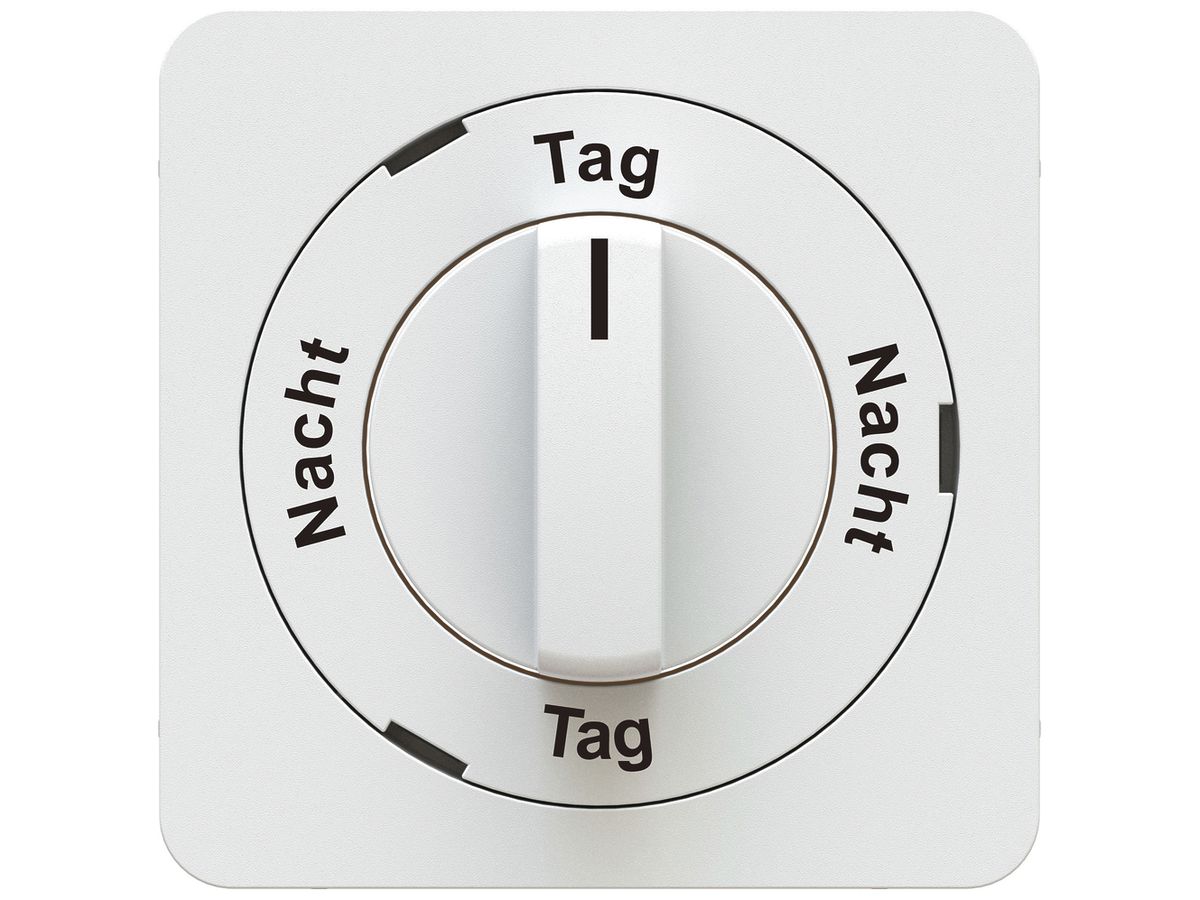 Frontplatte MH priamos Nacht-Tag-Nacht-Tag für Dreh-/Schlüsselschalter ws