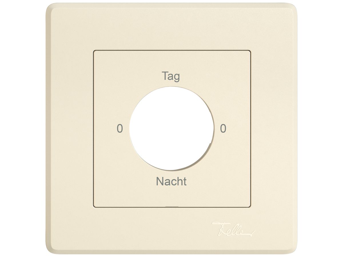 UP-Montageset EDIZIO.liv SNAPFIX® f.Drehschalter m.Schloss 0-Tag-0-Nacht cr