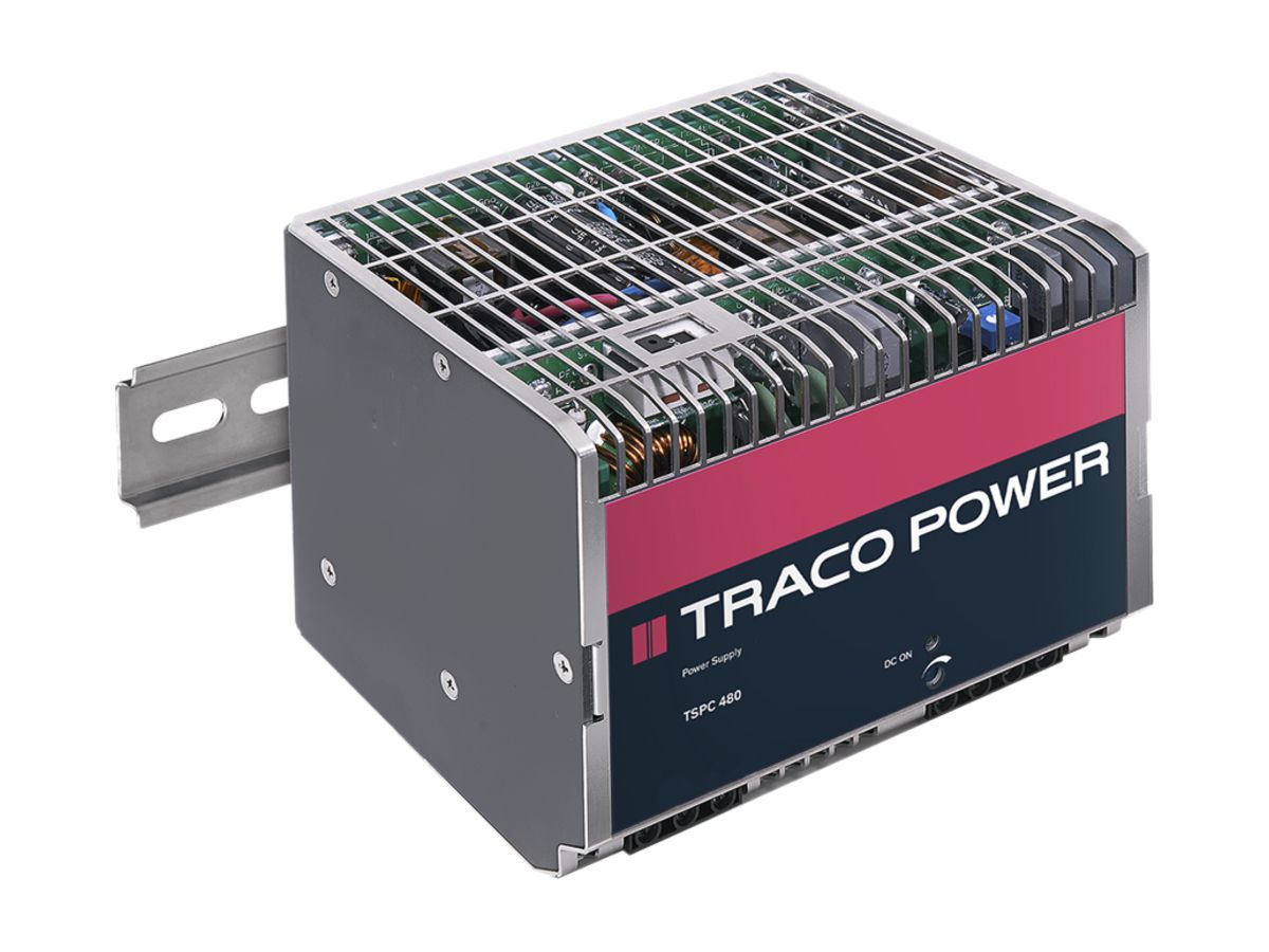 EB-Netzteil Traco TSPC 480-148, 480W 10A 48VDC 150×110×115mm