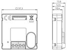 EB-Tasterschnittstelle Theben TA 4 S DALI-2, 4-Kanal + 2×AI