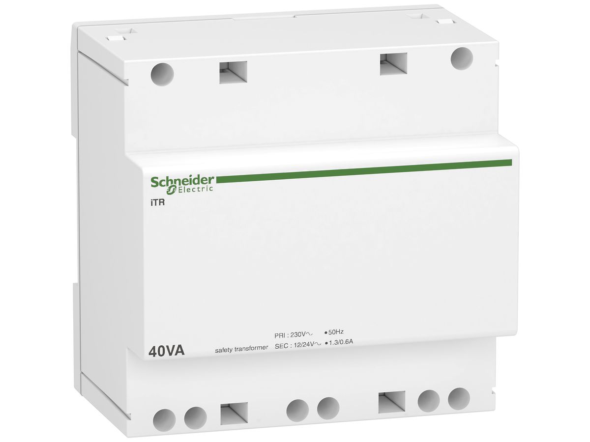 Sicherheitstransformator Schneider Electric 230V/12…24V 40VA