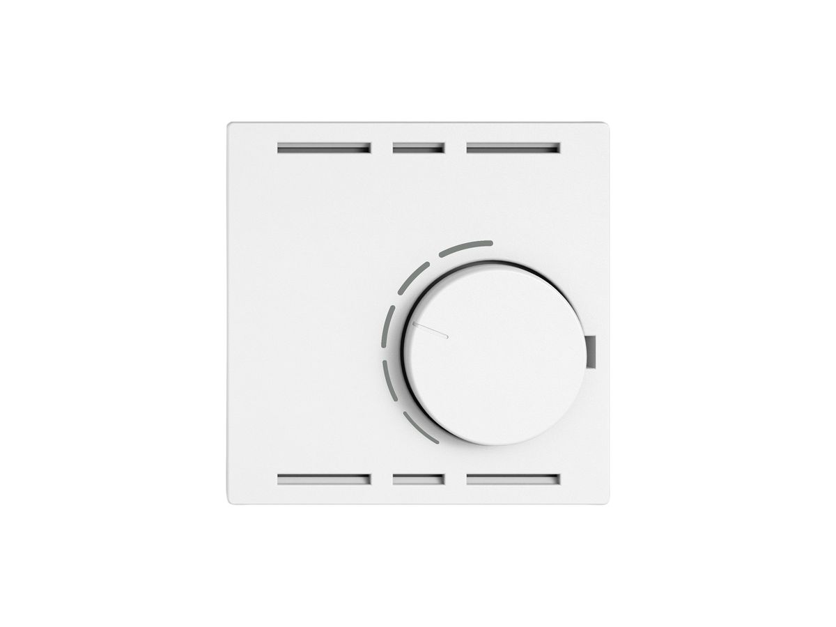 Montageset EDIZIO.liv SNAPFIX® f.Thermostat ohne Schalter ws