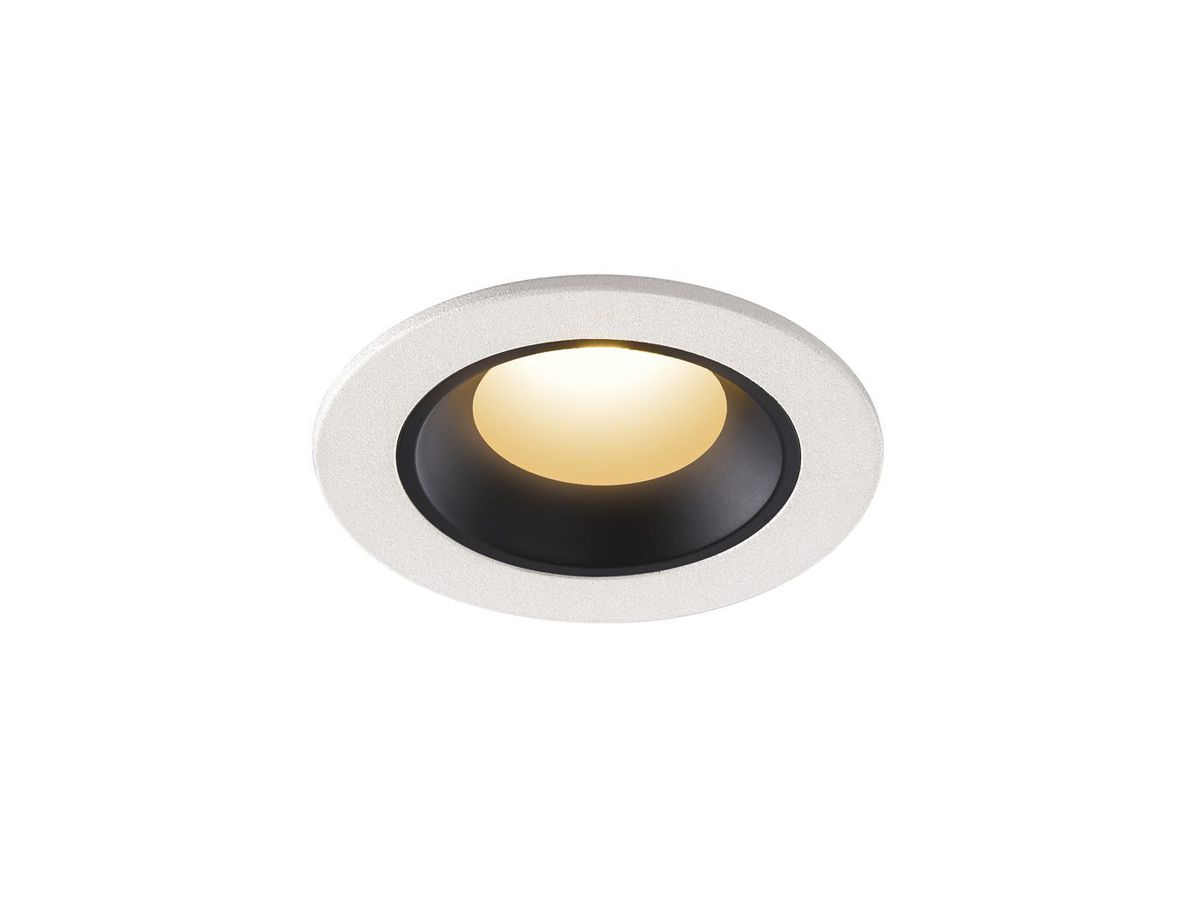 EB-LED-Downlight SLV NUMINOS XS, 7W 200mA 640lm 2700K 20° ws/sz