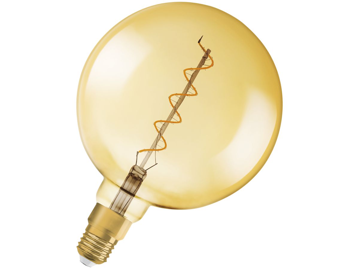 LED-Lampe Vintage 1906 CLASSIC GLOBE200 28 FIL GOLD DIM 300lm E27 5W 230V 820