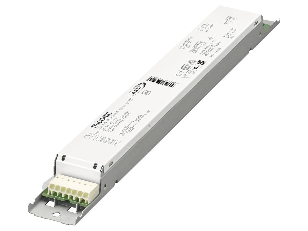 LED-Konverter Tridonic LCA 150…700mA, 35W, 280×30×21mm