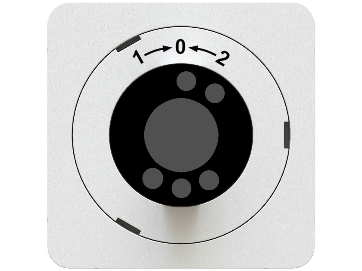 Schlüsselschwenktaster MH priamos, o.Zylinder, Wechsler/1L, 2=>0<=1, Einsatz, ws