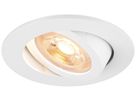 LED-Downlight SLV NEW TRIA 68 GU10 1×10W DIM Ø82mm weiss