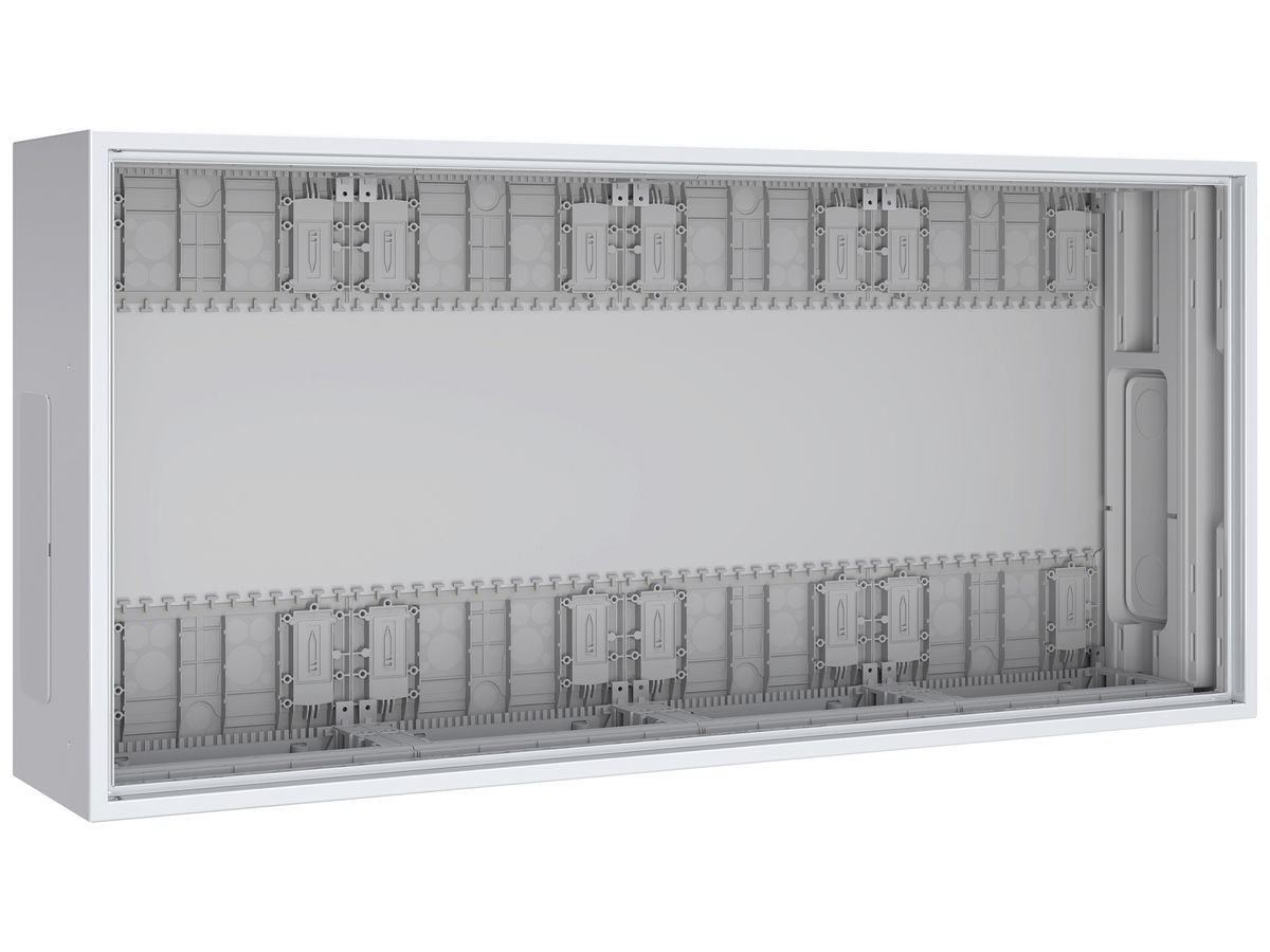 Wandgehäuse PrismaSeT XL IP30 o.Tür 1050×500×210mm 4 Felder 3 Reihen