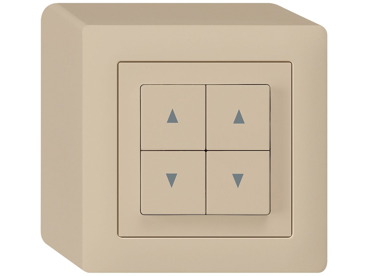 AP-Storenschalter kallysto beige mit 4 Funktionstasten