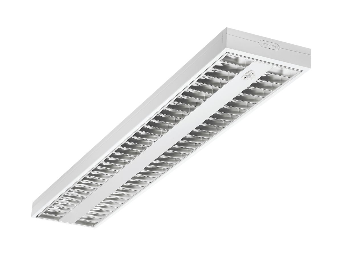 LED-Spiegelrasterleuchte Rana 2-flammig 62W 4000K 7500lm 1500mm DALI