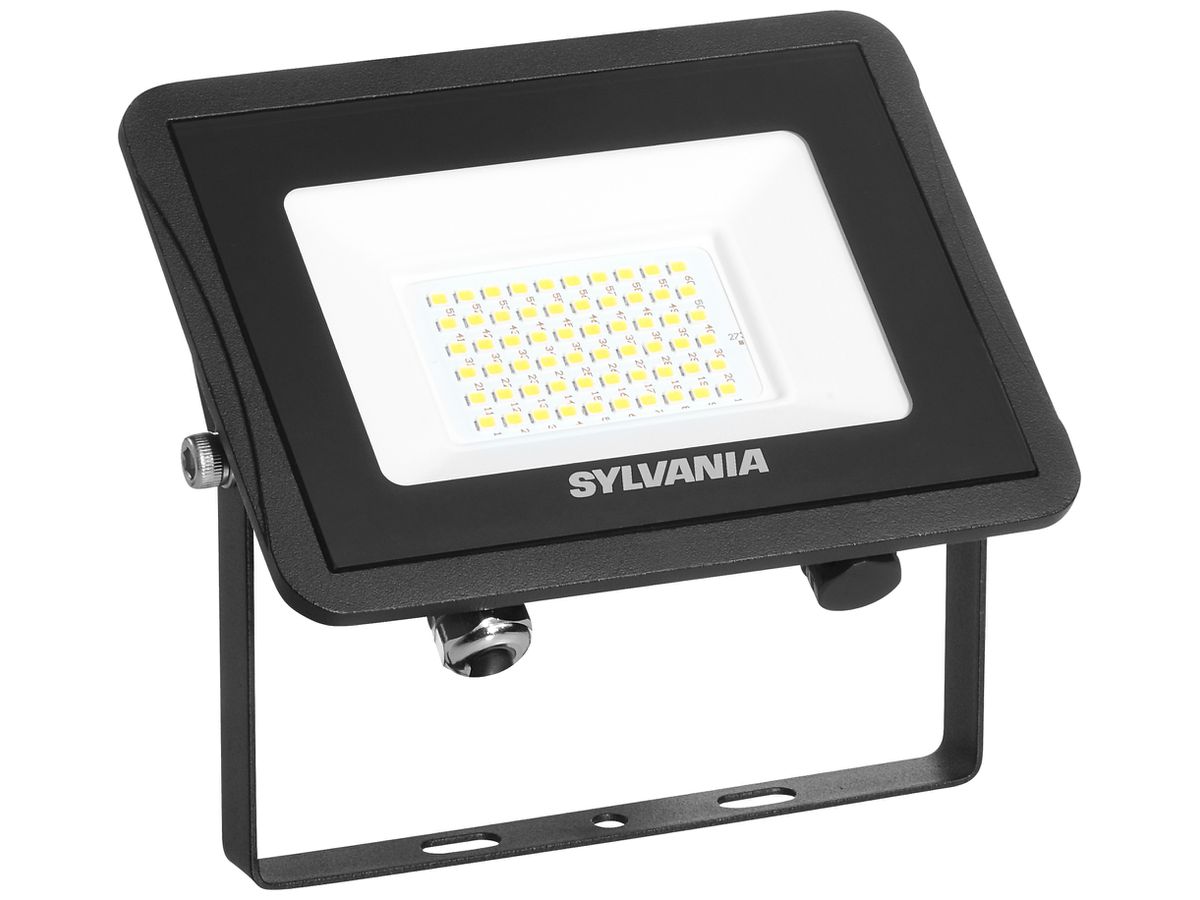 LED-Strahler Sylvania SylFlood 42W 5000lm 840 IP65 110° 151×193mm schwarz