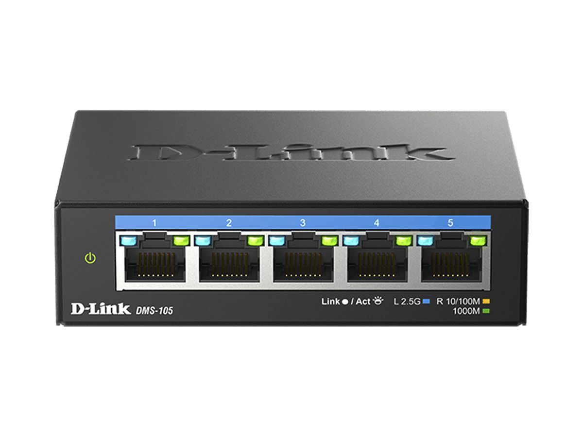 Switch D-LINK DMS-105/E 5-Port 2.5Gbps unmanaged