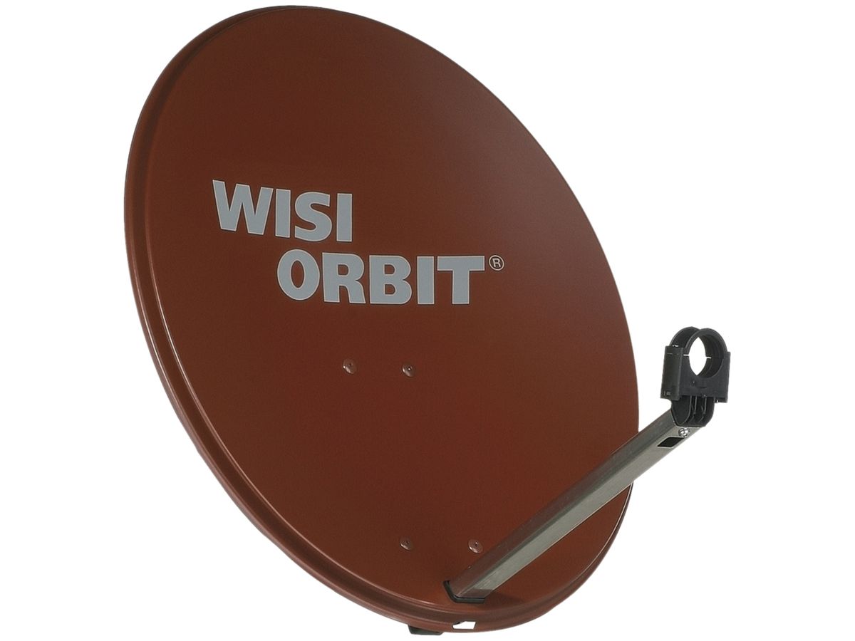 Parabolantenne WISI OA38I, Ø80mm, rotbraun