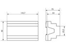 REG-Jalousieaktor Theben JM 8 T KNX 8-fach, 24V