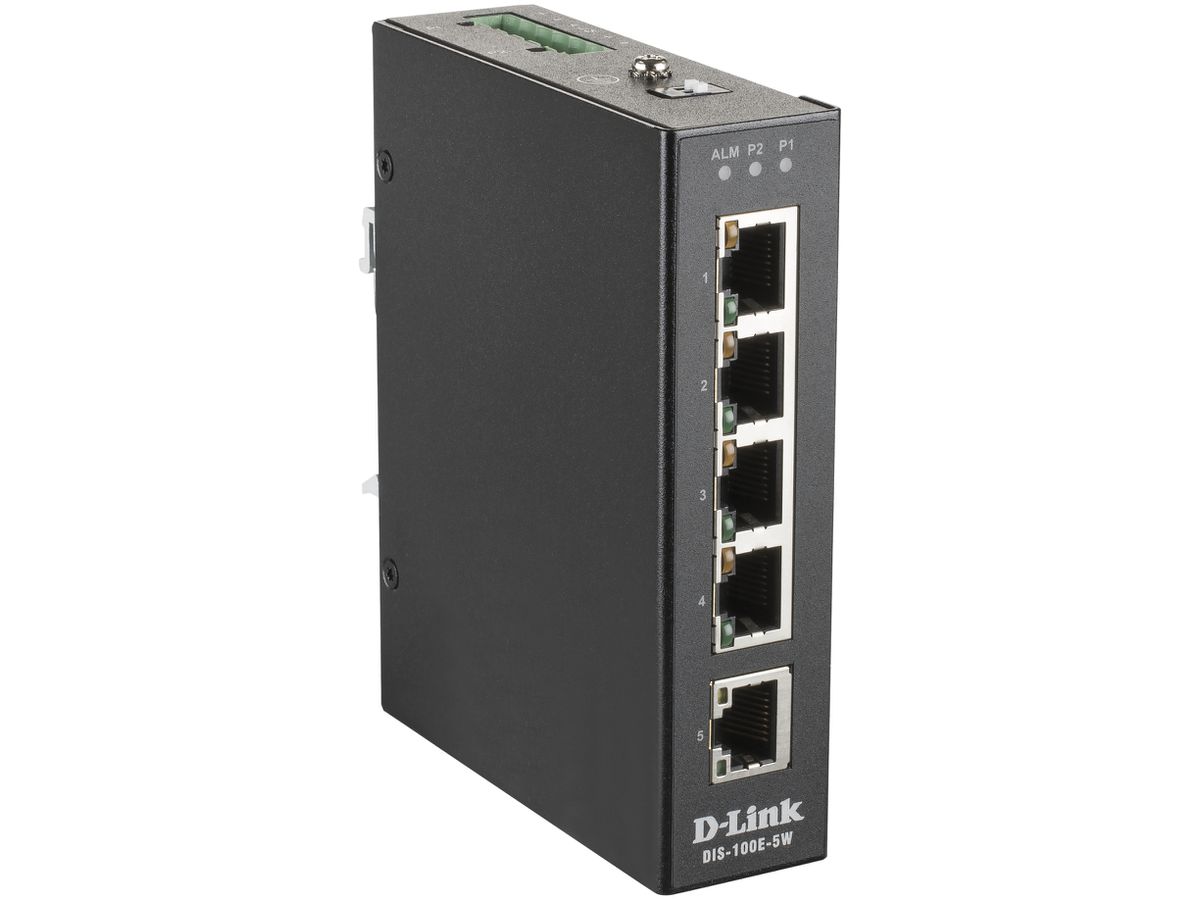 Switch D-LINK DIS-100E-5W, 5-Port Layer2 unmanaged Fast Ethernet