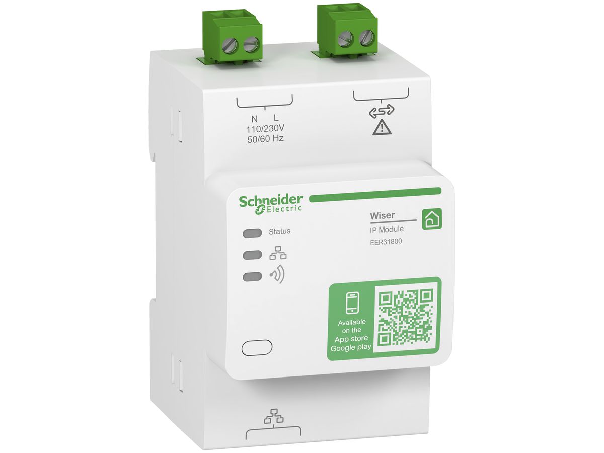 REG-IP-Kommunikationsmodul SE Wiser Energy, Ethernet/Bluetooth/Zigbee