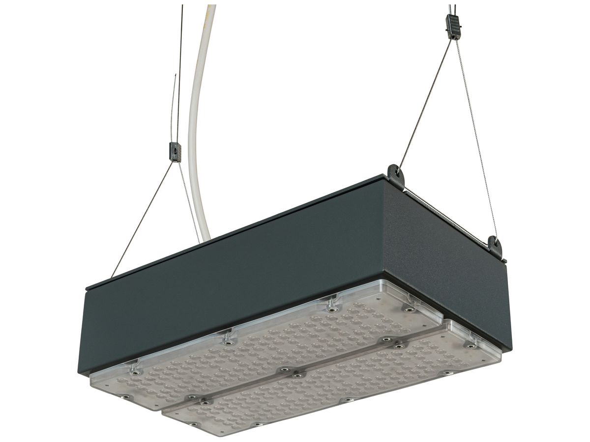 LED-Hallenstrahler Sylvania KubiXx AISLE 54W 9400lm 840 IP65 DIM 412×190