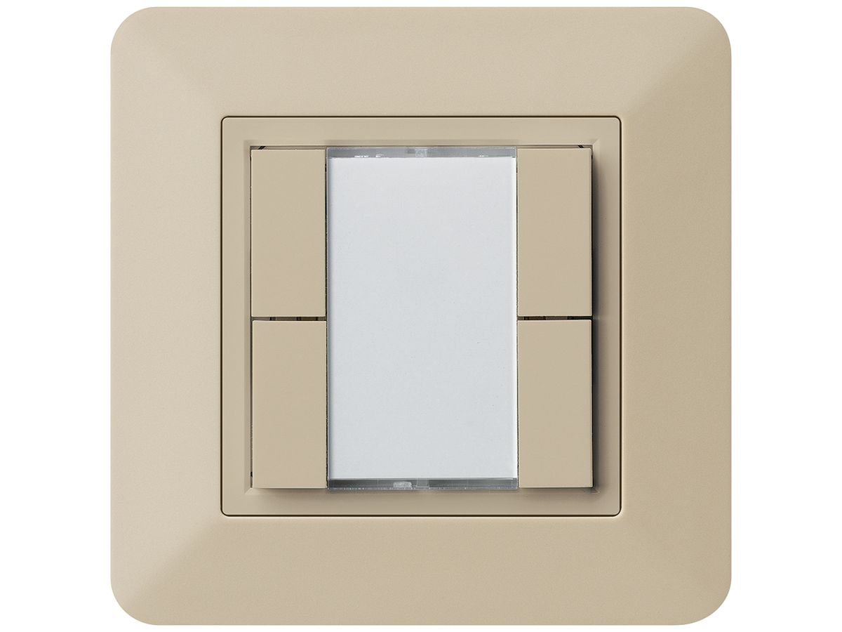 AP-Multifunktionstaster kallysto.trend KNX RF 4-fach beige