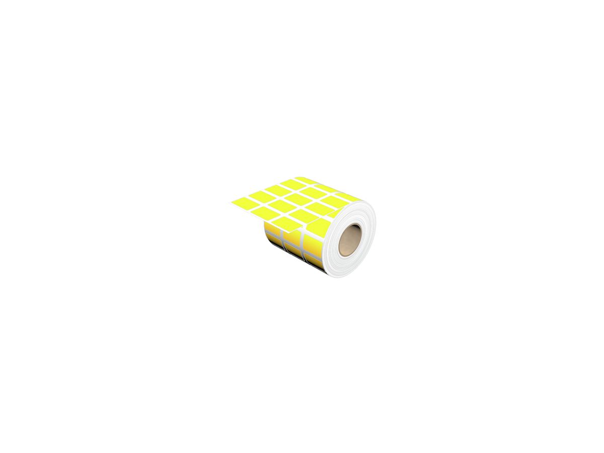 Etikette Weidmüller THM MT30X selbstklebend 30×20mm Polyester gelb