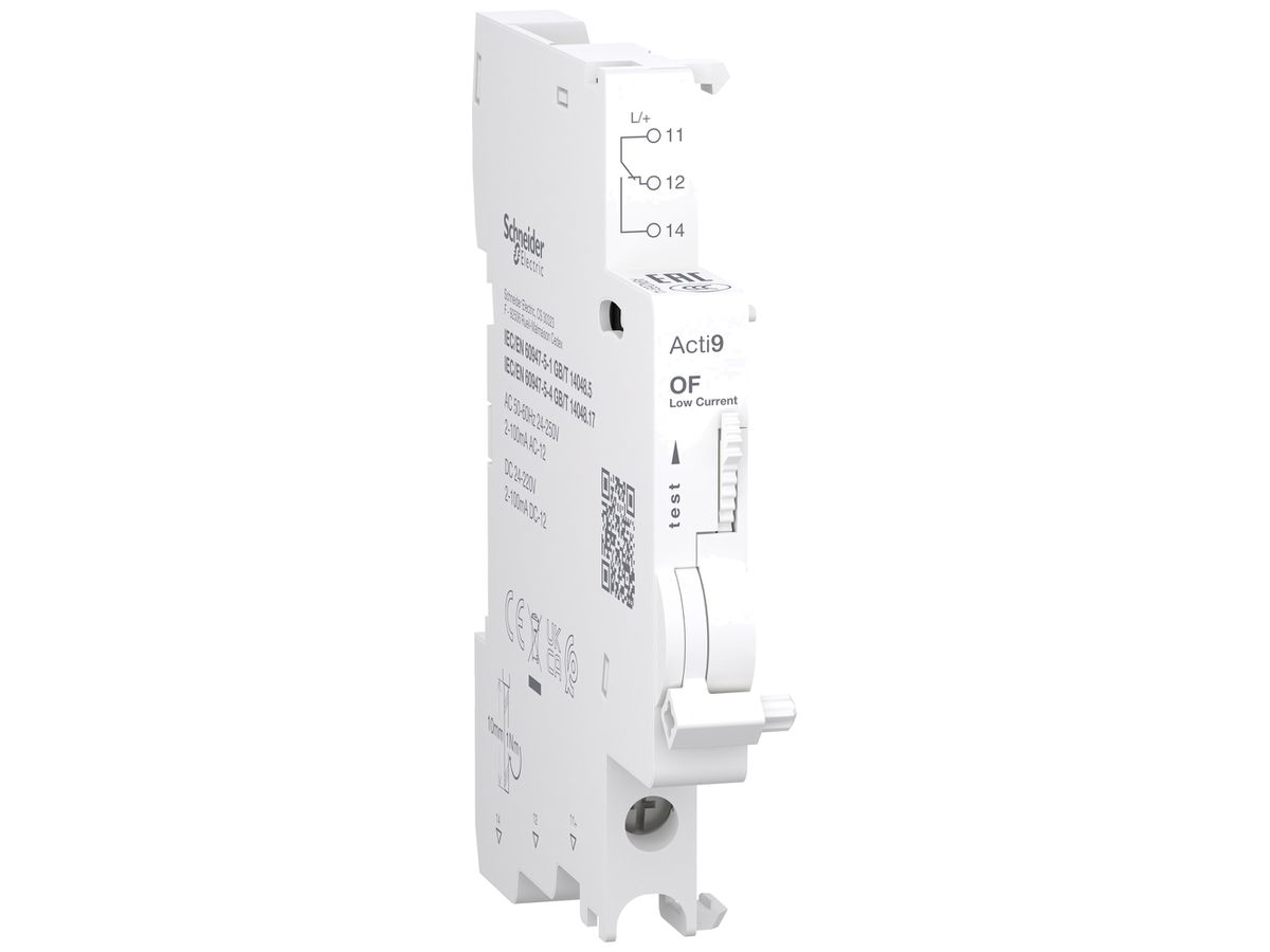 REG-Hilfsschalter SE Acti9 OF C60/C120 1W 100mA 250VAC/220VDC