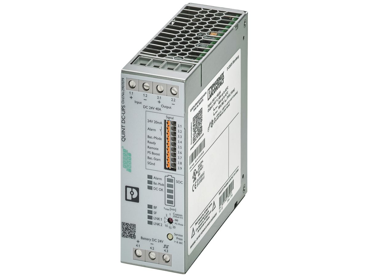 USV-Anlage PX QUINT4-UPS/24DC/24DC/40/PN PROFINET IN 24VDC OUT 24VDC/40A