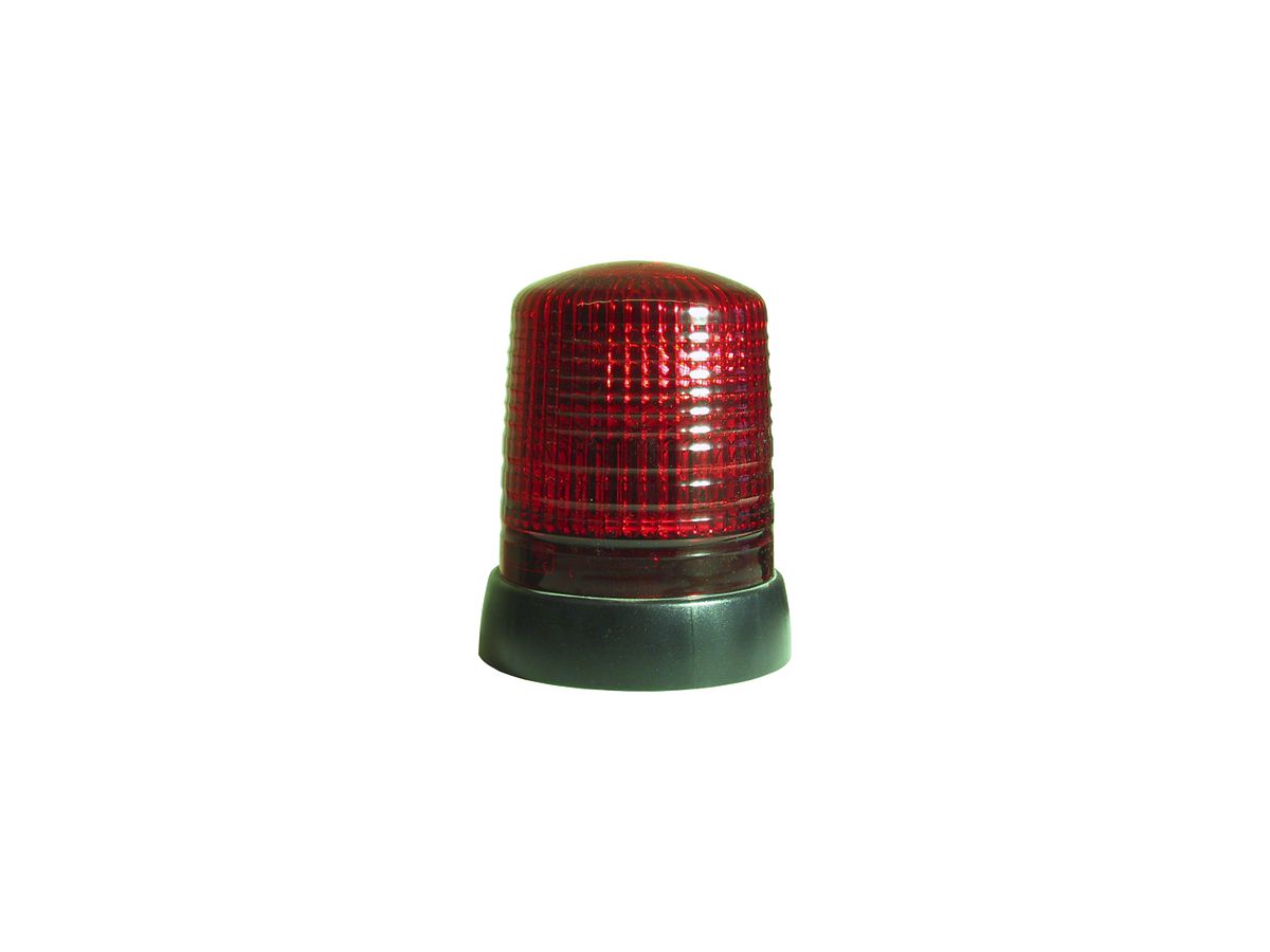 Drehspiegelleuchte LED Hugentobler Typ 94 230V 2.5W E14 Ø155×194mm Kalotte rot