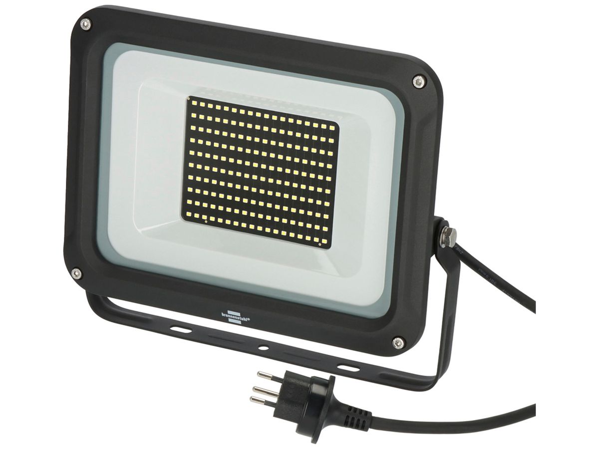 LED-Strahler JARO 14062 100W 11500lm 6500K IP65 VWB 305×264mm schwarz