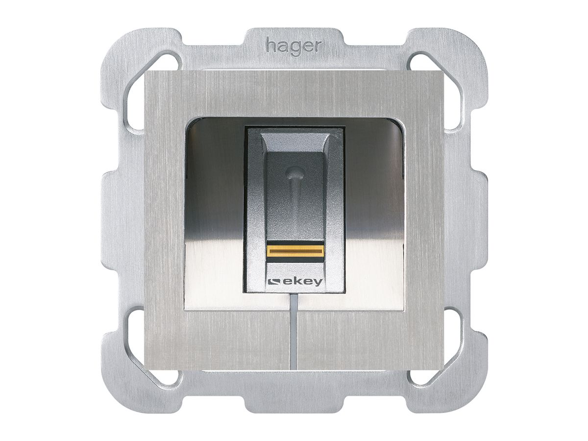 UP-Fingerscanner Hager ekey net L RFID kallysto B ultraweiss