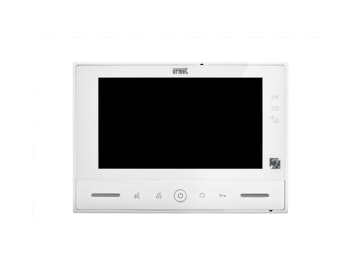 AP-Video-Hausstation Urmet vModo für 2VOICE, Touch-Display 7", 202×142×23mm