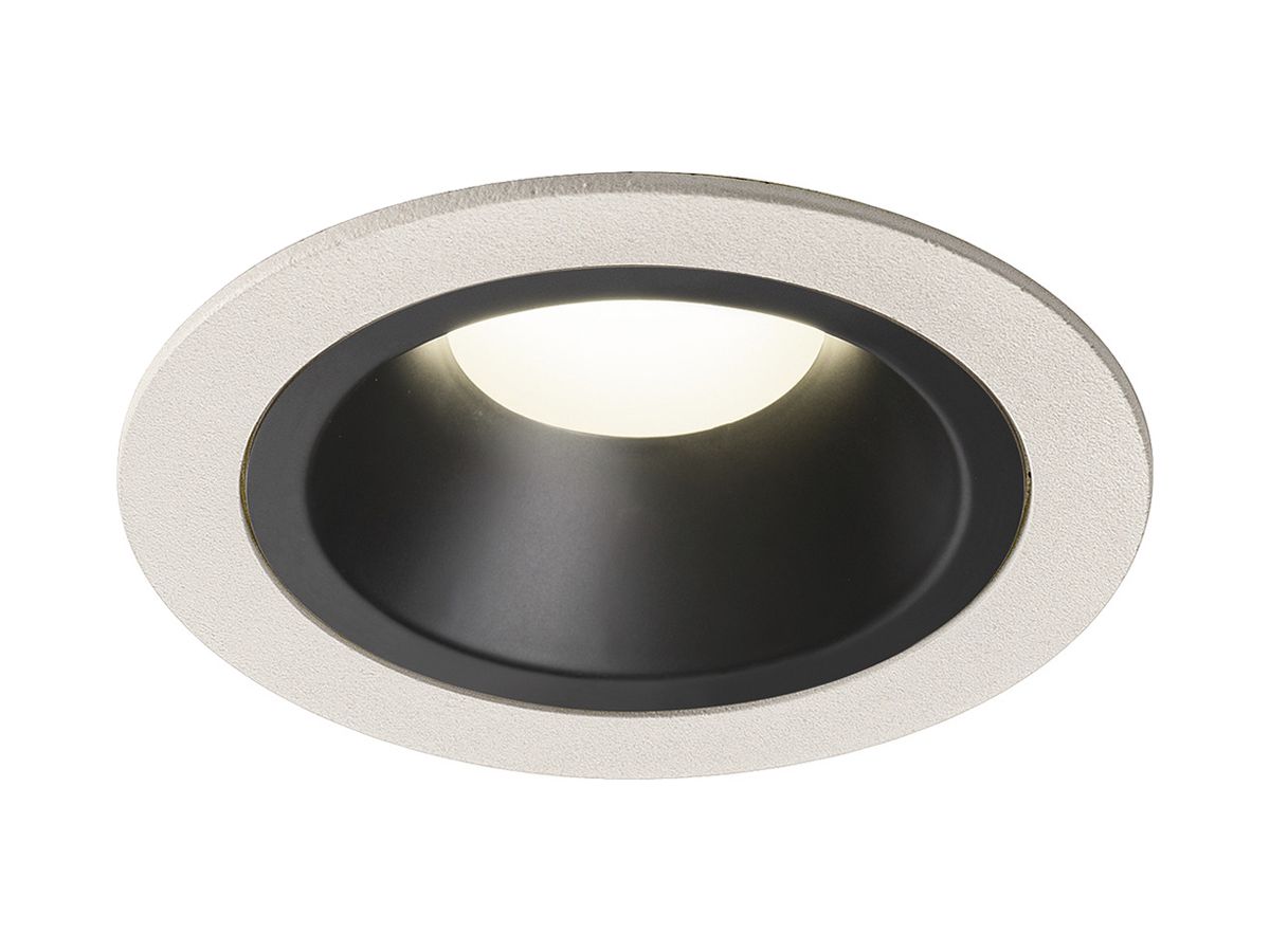 LED-Downlight SLV NUMINOS M 17.5W 1600lm 4000K 40° DIM Ø105×68mm ws/sz