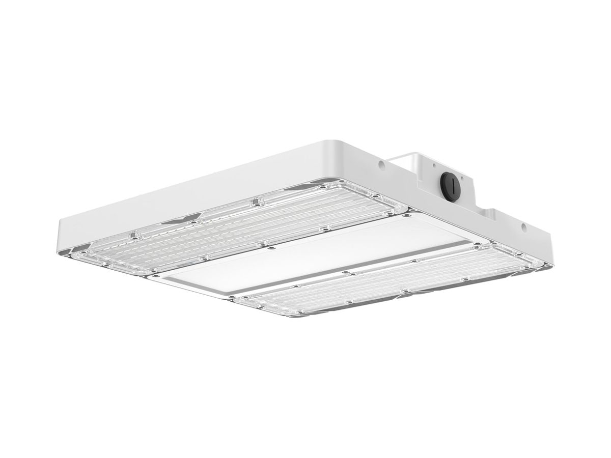 LED-Hallenstrahler DOTLUX LIGHTBEAM 150W 26290lm 840 IP66 85° 0-10V weiss