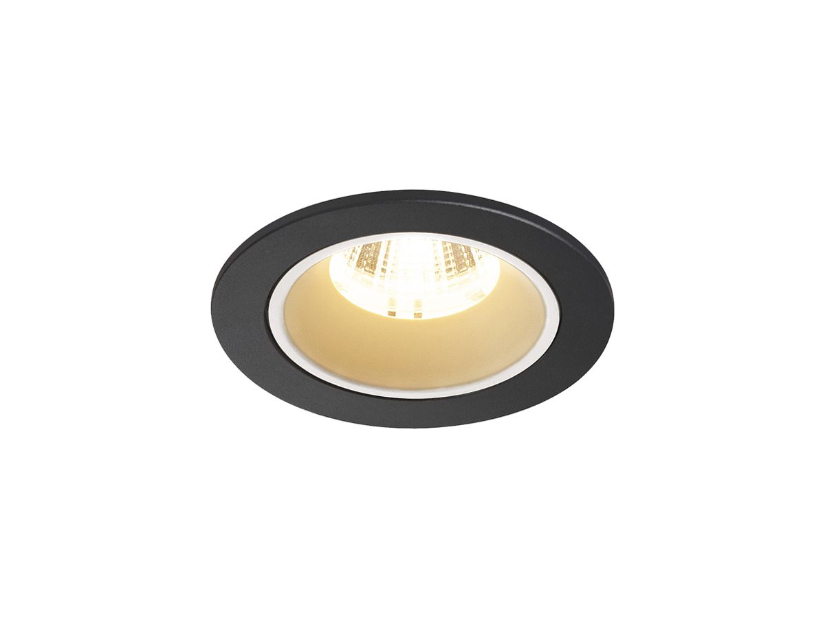 LED-Downlight SLV NUMINOS S 8.6W 730lm 3000K 40° DIM Ø80×52mm sz/ws