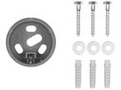 Bodenplatte ESYLUX ALVA BL 700/100 BASE PLATE anthrazit