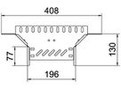 T-Abgang BET RAA 110×200mm Stahl bandverzinkt