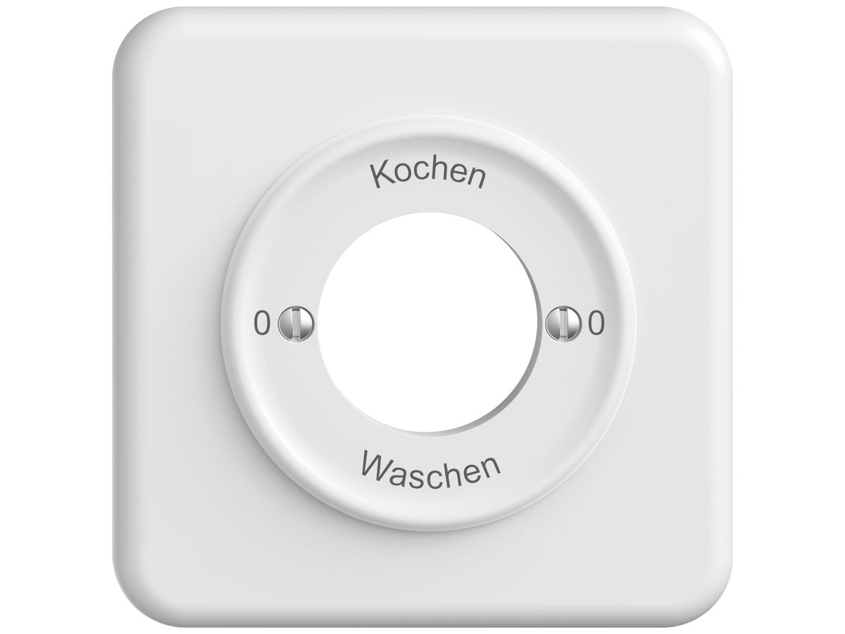 UP-Montageset STANDARDdue SNAPFIX® f.Drehsch.m.Schloss 0-Kochen-0-Waschen ws