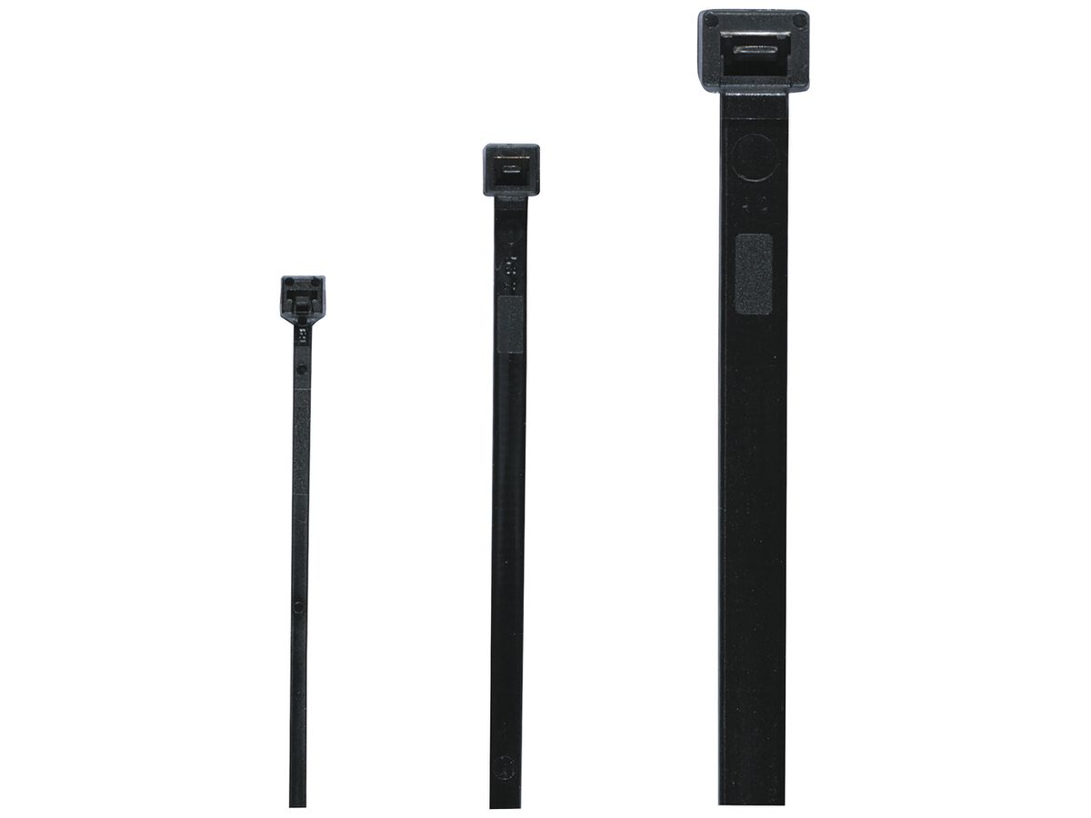 Kabelbinder CIMCO aus PA 6.6 7.5×360mm max.Ø101mm 460N schwarz