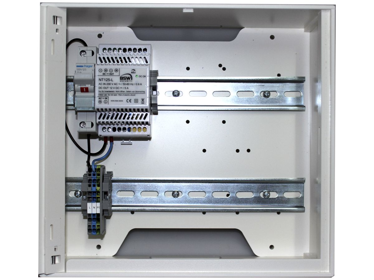 REG-Netzgerät BSW NTG125-L, im Gehäuse 12…14VDC, 5A für Lademodul