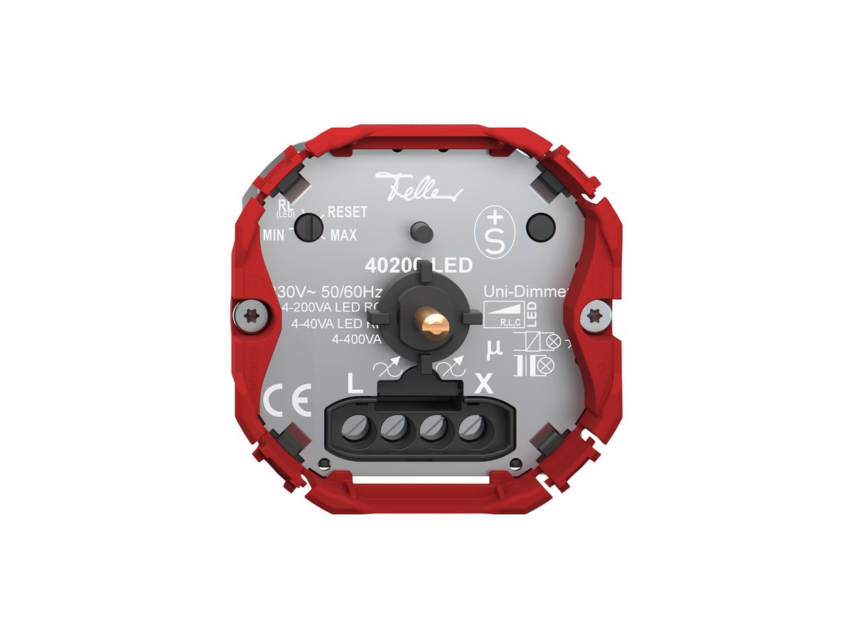 Dimmer Feller SNAPFIX® LED-Universal 4…400W/4…400VA/4…200W/VA