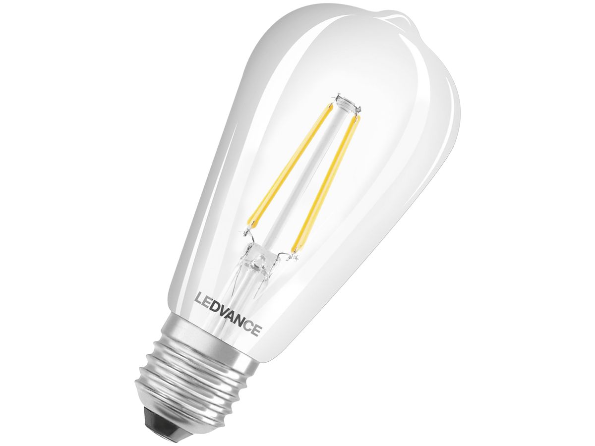 LED-Lampe SMART+ WIFI Edison 60 E27, 5.5W, 2700K, 806lm, 300°, DIM, klar