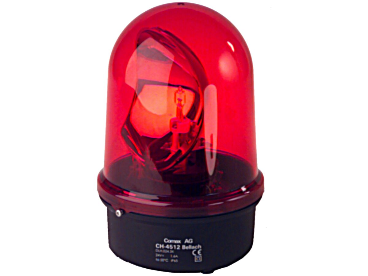 LED-Drehspiegelleuchte Comax DLH 115…230VAC rot